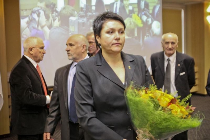 LTOK prezidento postas atiteko ne V.Aleknai, o D.Gudzinevičiūtei