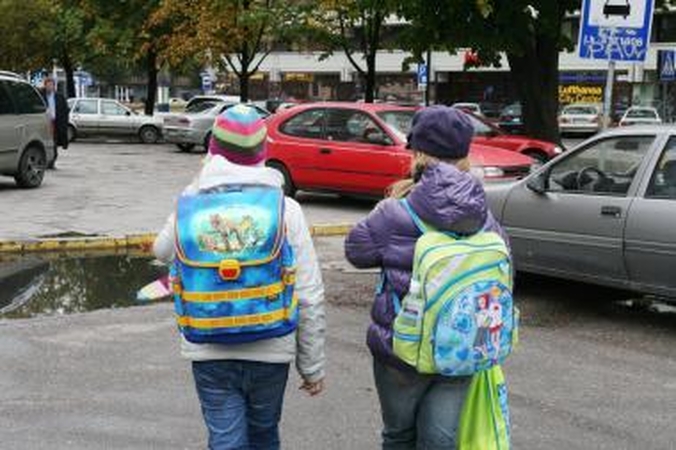 Rudens pradžioje vaikai patiria daugiausia traumų
