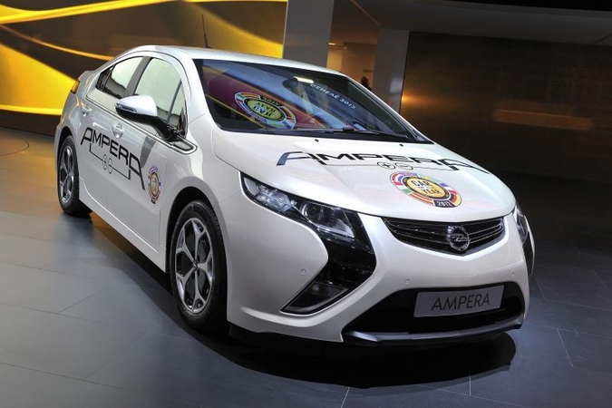 „Opel Ampera“ paskelbtas populiariausiu elektromobiliu Europoje
