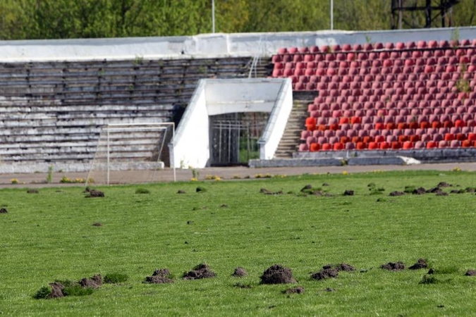 „Žalgirio“ stadioną tvarkė ir futbolo aistruoliai
