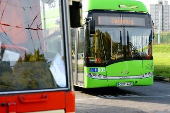 Paskola už autobusus ir troleibusus bus grąžinama