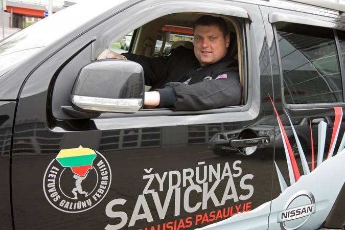 Ž. Savickas sieks naujo pasaulio rekordo 