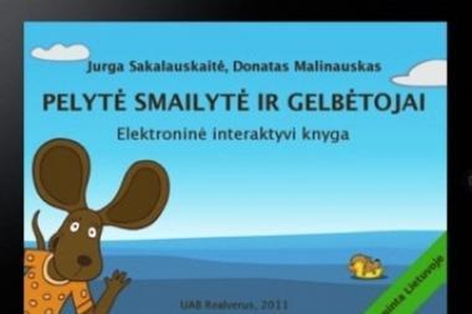 Pirmoji interaktyvi lietuviška knyga vaikams