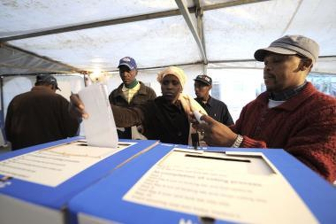 Pietų Afrikos Respublikoje vyksta rinkimai