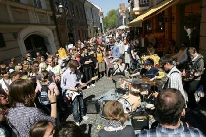 "Gatvės muzikos dienos" entuziastų nemažėja