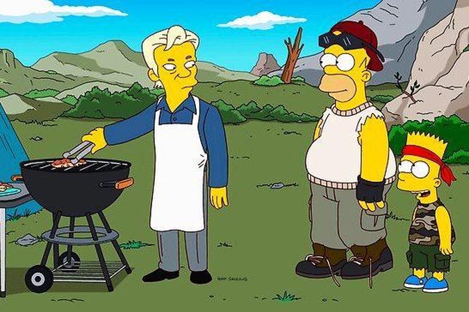 „Simpsonų“ žvaigžde tapo „WikiLeaks“ įkūrėjas