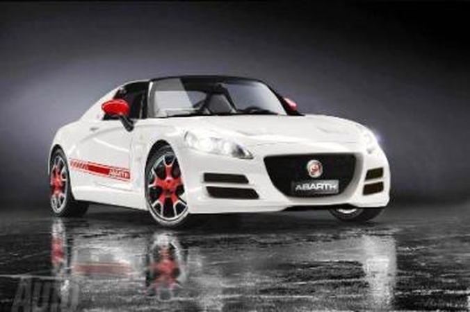 Sportinio "Abarth" sugrįžtuvės