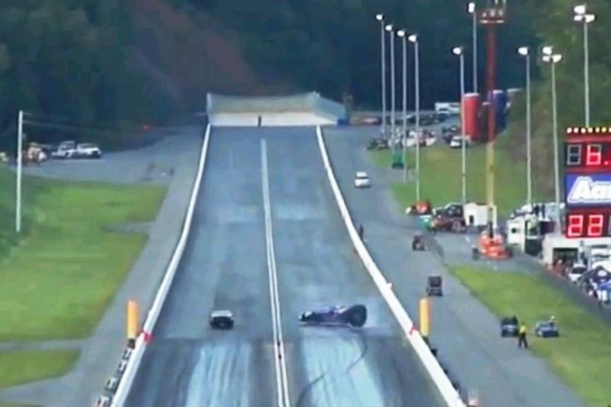 „Skridimas“: 355 km/val. greičiu padaryta avarija