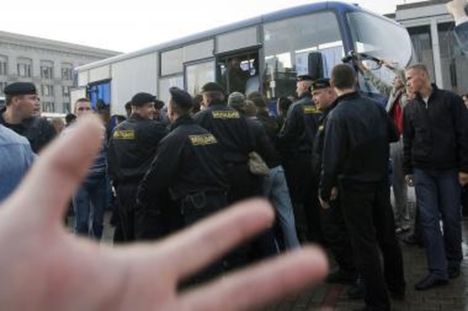 Baltarusijos milicija buvo areštavusi apie 50 lenkų