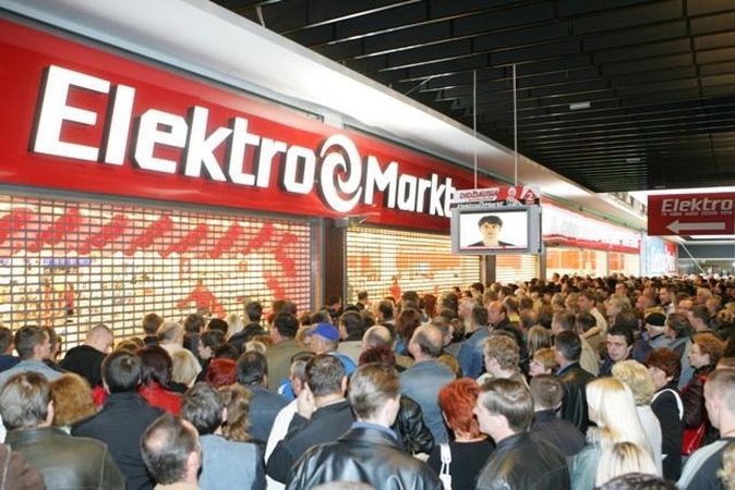 „Elektromarkt“ gimtadienio proga lankytojams paruošė malonių staigmenų