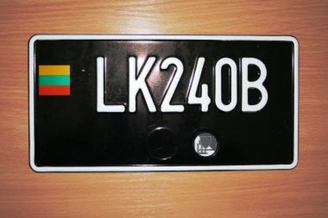 Kovinė technika bus registruojama