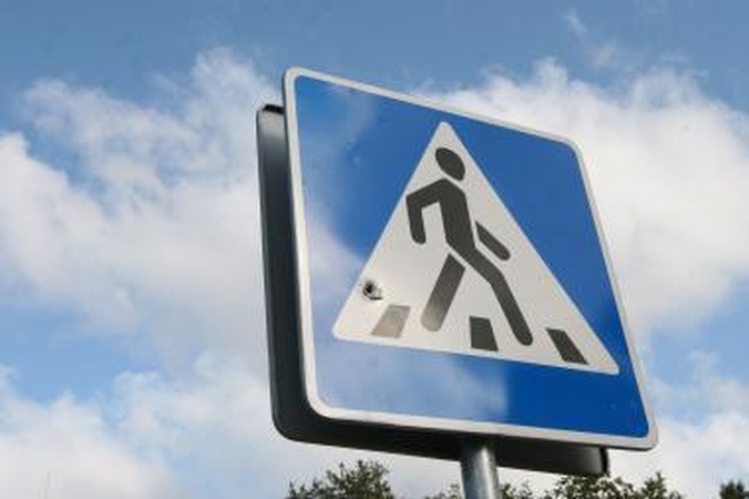 Akcija: norima atkreipti dėmesį į saugumą perėjose