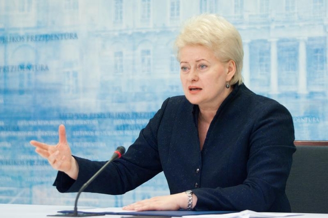 Prezidentė: būtina gerinti koordinavimą tarp valstybės institucijų