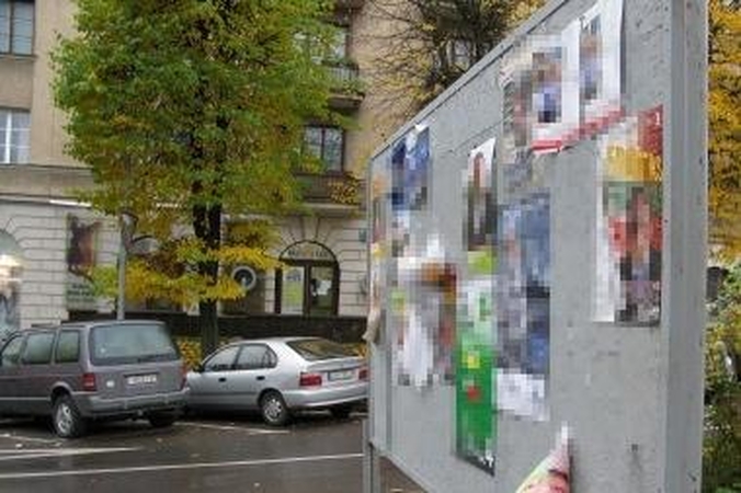 Sostinėje - galimi rinkimų reklamos pažeidimai