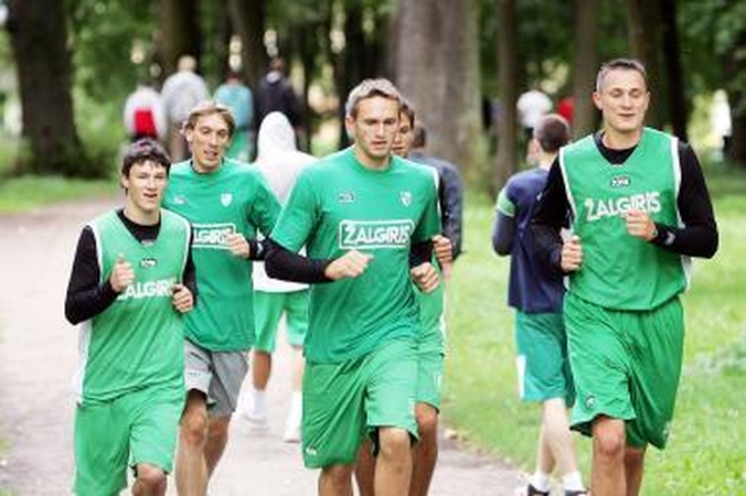 Žalgiriečiai kelsis į pajūrį 