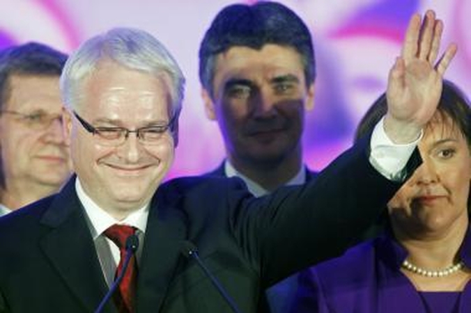 Kroatijos prezidento rinkimus laimėjo I.Josipovičius