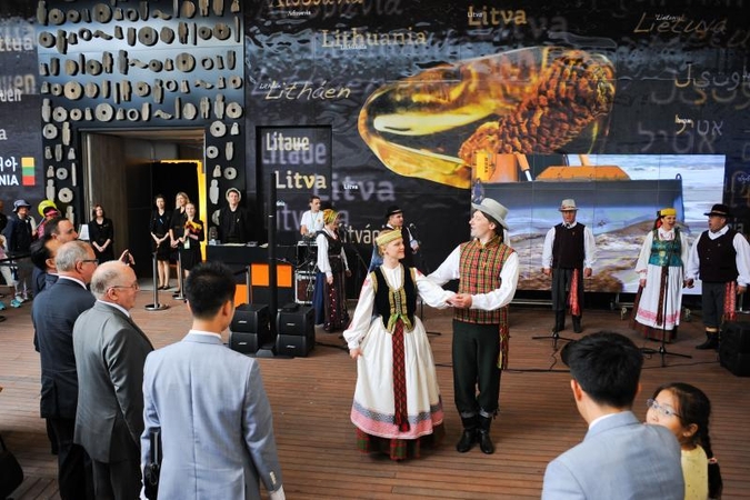 Lietuvos paviljoną Pietų Korėjoje jau aplankė 120 tūkst. žmonių