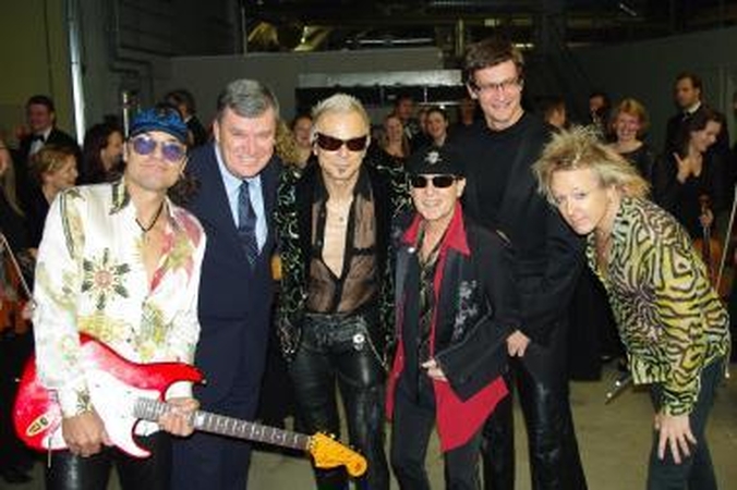 „Scorpions“ muzikantai liko patenkinti darbu su Kauno orkestru 