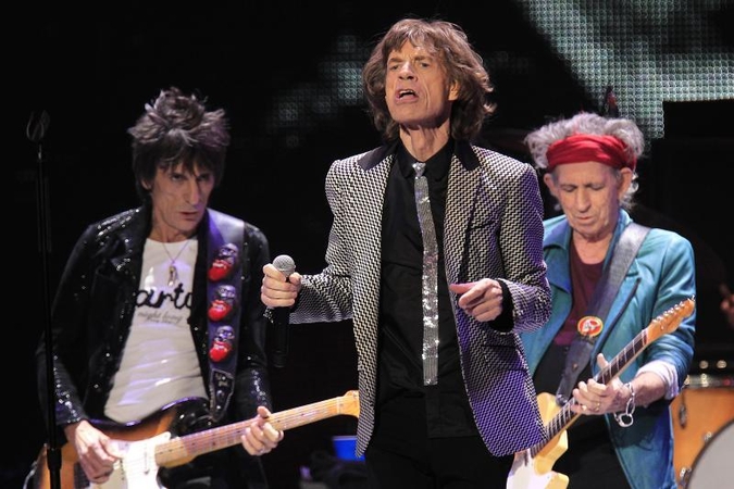 Rokeris Ronnie  Woodas vedė trečią kartą