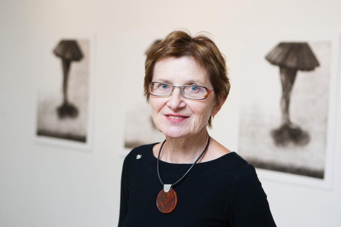 Atidaryta N. Šaltenytės paroda „Kita pusė“