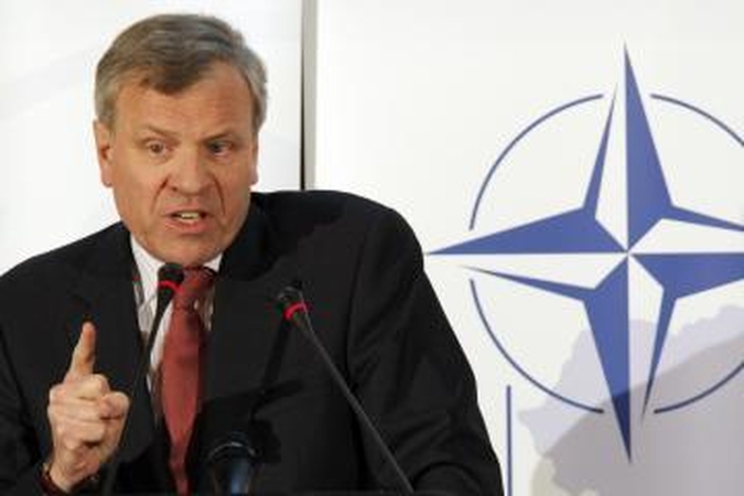 Baltijos šalys gali būti ramios, teigia NATO vadovas