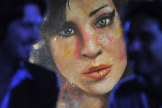 Londone pristatytas A. Winehouse portretas 