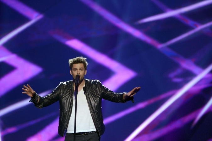 Į „Eurovizijos“ finalą patekęs A. Pojavis: myliu visus lietuvius!