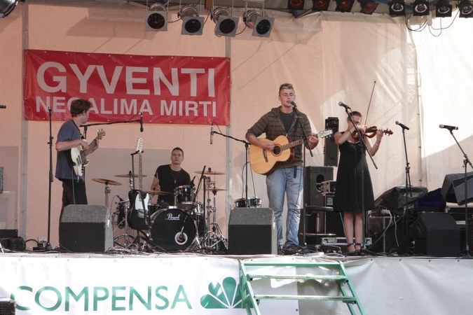 Uostamiestyje – donorystė skatinta muzikos garsais