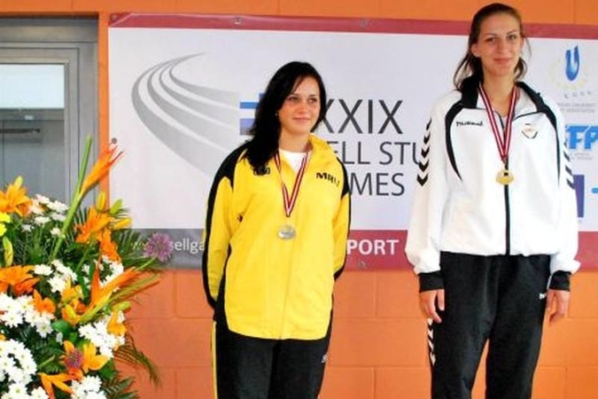 Tyrėja L. Kaminskaitė- tarptautinių dziudo varžybų sidabro medalininkė
