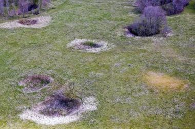 Pasvalyje įkurtas vienintelis pasaulyje Smegduobių parkas