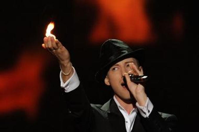 „Eurovizijos“ finale Sasha Son(g) nusiteikęs kovai