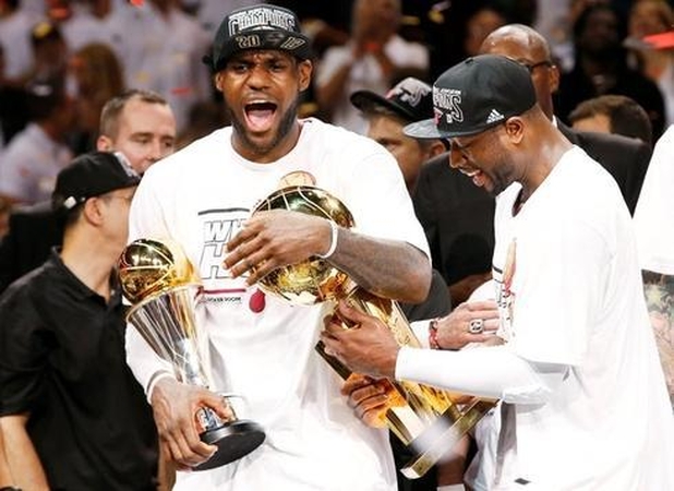 Kai švenčia NBA čempionai: vien už šampaną - 100 tūkst. dolerių