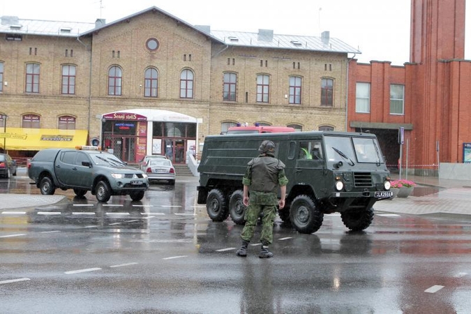 Prie Klaipėdos geležinkelio stoties rasta bomba (papildyta)