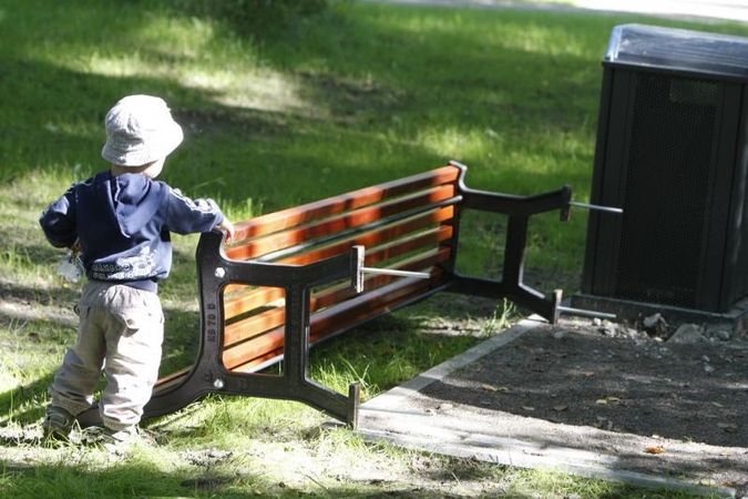 Į Klaipėdos poilsio parką įsisuko vandalai