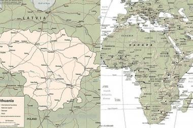 Ką bendro turi Lietuva ir Afrika?