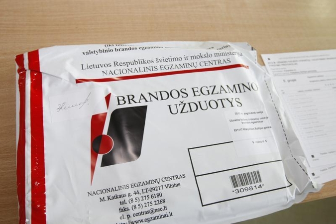 Vokiečių kalbos egzaminas populiarumo nesulaukė