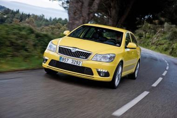 Naujoji „Octavia RS“  atkeliavo į Lietuvą