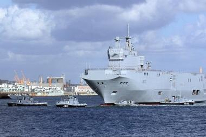 Rusija ketina į Kurilus siųsti „Mistral“ laivus