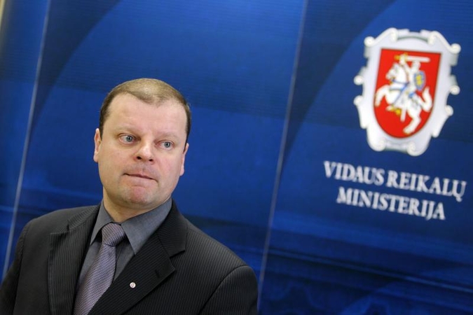 S.Skvernelis: per didelė prabanga atleisti linkstantį į alkoholizmą