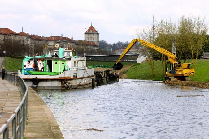 Nemuno salos dumblas švaresnis už politiką