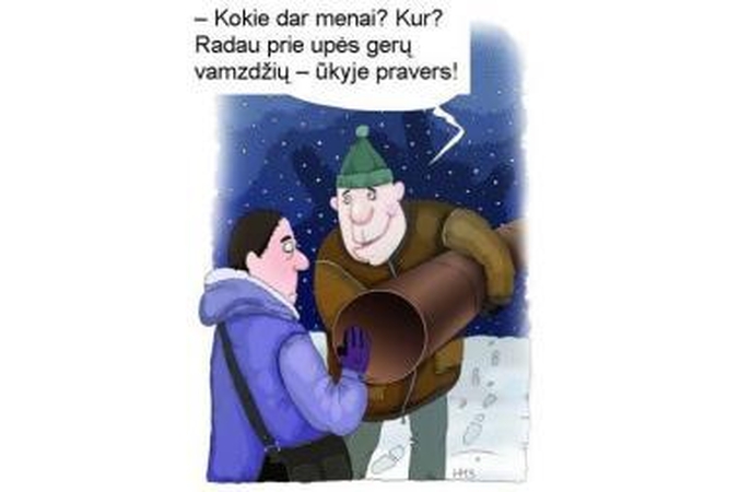 Ką apie jus sako vamzdis?