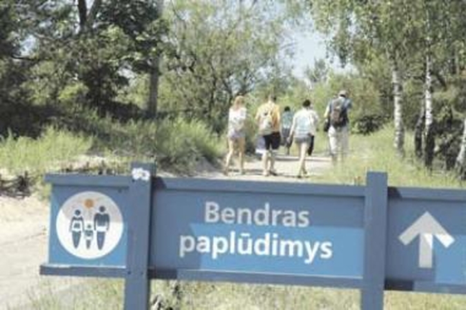 Klaipėdos paplūdimiai – su mėlyna vėliava