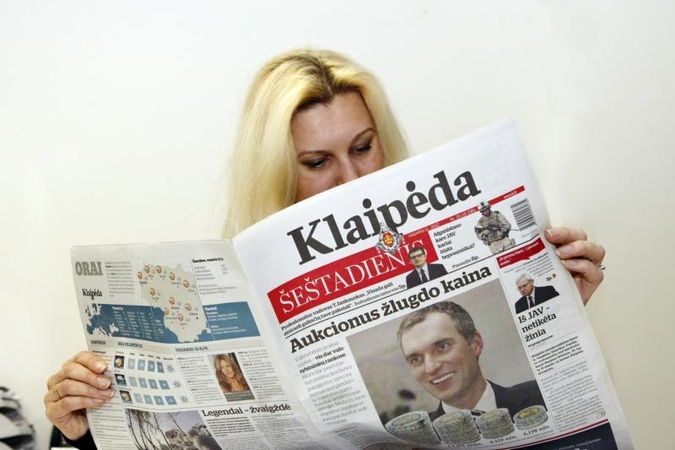 Dienraštį „Klaipėda“ skaitykite pigiau   
