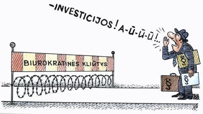 Kas stabdo investicijų srautą?