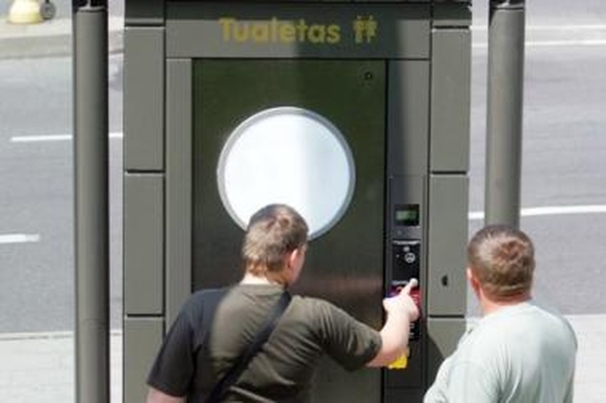Automatiniai tualetai Vilniaus nesužavėjo
