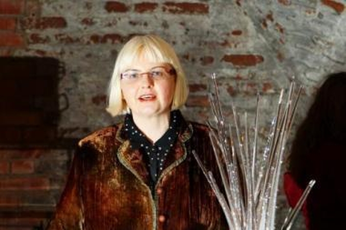 Noras: R.Kogelytė-Simanaitienė viliasi, kad projektas padės išpopuliarinti stiklininkystę.