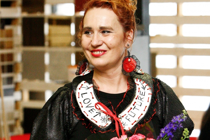 Kaune J.Rekevičiūtė pristatė originalių papuošalų kolekciją (foto)