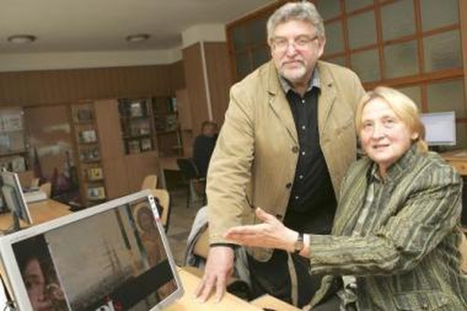 Kolegos: V.Berežokas ir T.Kolpakova pusę metų derino Rusų muziejaus virtualaus filialo steigimo Kaune klausimus.