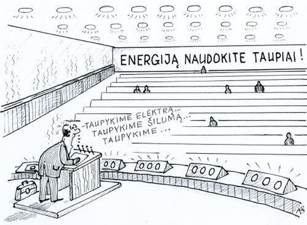 Taupymas – tik kalbose