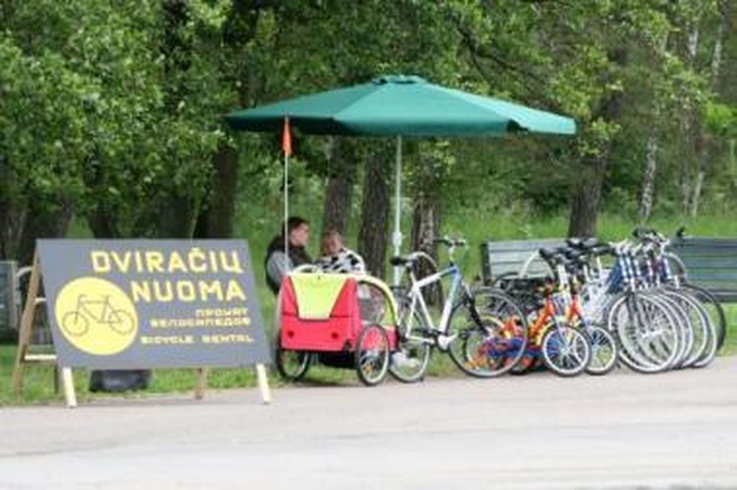 Tendencija: dviračius mieliau nuomojasi klaipėdiečiai, nei miesto svečiai.